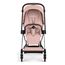 Cybex Mios 5 Style wózek spacerowy City Grey - Chrome Brown, Rodzaj wózka: spacerowy, Kolekcja: Style, Kolor materiału: Peach Pink, Kolor ramy: Chrome Brown, 4 zdjęcie