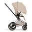 Cybex Priam 5 2w1 Style City Grey - Chrome Brown, Rodzaj wózka: głęboko-spacerowy, Kolekcja: Style, Kolor materiału: Cozy Beige, Kolor ramy: Rosegold, 10 zdjęcie
