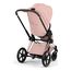 Cybex Priam 5 2w1 Style City Grey - Chrome Brown, Rodzaj: głęboko-spacerowy, Kolekcja: Style, Kolor: Peach Pink, Kolor ramy: Rosegold, image , 5 image