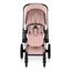Cybex Priam 5 2w1 Style City Grey - Chrome Brown, Rodzaj: głęboko-spacerowy, Kolekcja: Style, Kolor: Peach Pink, Kolor ramy: Rosegold, image , 10 image