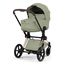 Cybex Priam 5 2w1 Style City Grey - Chrome Brown, Rodzaj: głęboko-spacerowy, Kolekcja: Style, Kolor: Sage Green, Kolor ramy: Rosegold, image 