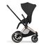 Cybex Priam 5 2w1 Style City Grey - Chrome Brown, Rodzaj wózka: głęboko-spacerowy, Kolekcja: Style, Kolor materiału: Sepia Black, Kolor ramy: Rosegold, 10 zdjęcie
