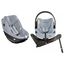 BeSafe Go Beyond z Beyond 2 360 i bazą Beyond  - obrotowy zestaw modularny ( 40 - 125 cm | 0 - 22 kg | 0 - 6 lat), Baza: zestaw modularny z bazą Beyond Base, Kolor: Peak Mesh