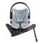 BeSafe Go Beyond z Beyond 2 360 i bazą Beyond  - obrotowy zestaw modularny ( 40 - 125 cm | 0 - 22 kg | 0 - 6 lat), Baza: zestaw modularny z bazą Beyond Base, Kolor: Peak Mesh, 4 zdjęcie