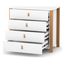 Veres Monaco 900 - komoda dziecięca (90 cm) - White Natural - ekspozycja, 2 zdjęcie