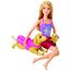 Barbie zestaw Pływajacy piesek i basen, 5 zdjęcie