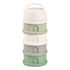 Beaba dávkovače sušeného mléka 4 komory Cotton white/Sage green, Kolor: white/sage green