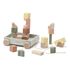 Kids Concept Pull-Along Block Cart Edvin, image 