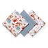 BabyOno Muslin Cloths Light Blue/Orange, Kolor: Błękit/pomarańcz, image 