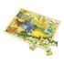 Viga puzzle na podkładce 48 elementów Poznajemy dinozaury