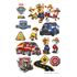 Nickelodeon dekoracje ścienne winylowe Psi Patrol Chase, Rubble, Marshall, Skye, Kolor: Chase, Rubble, Marshall, Skye