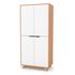 Veres Manhattan 850 – dětská skříň (85×47×182,5 cm) – White Grey, Rozmiar: 85 cm, Rodzaj: szafa, Kolor: White Grey, 3 zdjęcie