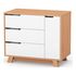 Veres Manhattan 900 – dětská komoda (90 cm) – White Grey, Rozmiar: 90 cm, Kolor: White Grey, 6 zdjęcie