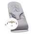BabyBjorn Bliss lehátko Woven Petal Quilt Light Grey + hračka Googly Eyes Pastels, Rodzaj: Woven Petal Quilt, Kolor: Light grey