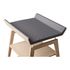 Leander Linea povlak na přebalovací podložku Cool grey organic