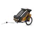Thule Chariot Sport 2 Single - jednomístný cyklovozík pro jedno dítě, Rodzaj wózka: dla jednego dziecka, Kolor materiału: Natural Gold