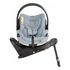 BeSafe Go Beyond z bazą - obrotowy fotelik samochodowy dla niemowląt ( 40 - 87 cm | 0 - 13 kg | 0 - 1.5 roku), Baza: Beyond Base, Kolor: Peak Mesh