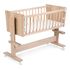 LittleSky by Klupś Zoya přistavná postýlka 89x40 bílá, Rozmiar: 89x40, Kolor: Biel, 7 zdjęcie