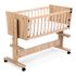 LittleSky by Klupś Zoya přistavná postýlka 89x40 bílá, Rozmiar: 89x40, Kolor: Biel, 6 zdjęcie