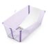 Stokke Flexi Bath - skládací vanička s lehátkem Lavender, Kolor: Lavender, Wariant: wanienka z leżaczkiem