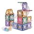 Cleverclixx magnetická stavebnice Ball Run Creative Pack Pastel 70 ks