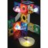 Cleverclixx magnetická stavebnice Ball Run Dazzling Lights Pack Intense 100 ks