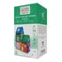 Cleverclixx magnetická stavebnice Brick Tiles Pack Intense 16 ks