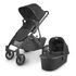 Uppababy Vista V2 prémiový kočárek 2v1 s hlubokou korbou a sportovním sedátkem, Kolor materiału: Jake - ekspozycja
