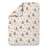 Waldin bambusová dětská přikrývka 135x100 Medvídci Light Beige, Rozmiar: 135x100, Kolor: Light beige