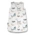 Waldin bambusový spací pytel pro miminka 1.5 tog 0-6 měs. Velryby Beige, Rozmiar: 0-6m, Rodzaj: 1.5 tog, Kolor: Beige, 4 zdjęcie