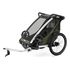 Thule Chariot Lite přívěsný vozík za kolo pro jedno dítě, Rodzaj wózka: dla jednego dziecka, Kolor materiału: Vintage Green