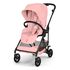 Cybex Melio Carbon — lehký sportovní kočárek na karbonové rámu, Rodzaj wózka: spacerowy, Kolor materiału: Candy Pink