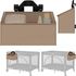 Lionelo Sidepocket organizér na postýlku Medium Beige, Rozmiar: M, Kolor: Beige
