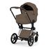 Cybex Priam 5 2w1 Style City Grey - Chrome Brown, Rodzaj: głęboko-spacerowy, Kolekcja: Style, Kolor: Coconut Brown, Kolor ramy: Chrome Brown, image 