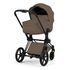 Cybex Priam 5 2w1 Style City Grey - Chrome Brown, Rodzaj: głęboko-spacerowy, Kolekcja: Style, Kolor: Coconut Brown, Kolor ramy: Matt Black, image 