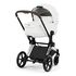 Cybex Priam 5 2w1 Style City Grey - Chrome Brown, Rodzaj: głęboko-spacerowy, Kolekcja: Style, Kolor: Off white, Kolor ramy: Chrome Brown, image 