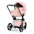 Cybex Priam 5 2w1 Style City Grey - Chrome Brown, Rodzaj: głęboko-spacerowy, Kolekcja: Style, Kolor: Peach Pink, Kolor ramy: Chrome Brown, image 