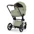 Cybex Priam 5 2w1 Style City Grey - Chrome Brown, Rodzaj: głęboko-spacerowy, Kolekcja: Style, Kolor: Sage Green, Kolor ramy: Chrome Brown, image 