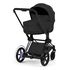 Cybex ePriam 5 2w1 Style City Grey - Chrome Brown, Rodzaj wózka: głęboko-spacerowy, Kolekcja: Style, Kolor materiału: Sepia Black, Kolor ramy: Matt Black