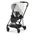 Cybex Mios 5 Style wózek spacerowy City Grey - Chrome Brown, Rodzaj wózka: spacerowy, Kolekcja: Style, Kolor materiału: Off white, Kolor ramy: Matt Black