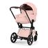 Cybex Priam 5 2w1 Style City Grey - Chrome Brown, Rodzaj: głęboko-spacerowy, Kolekcja: Style, Kolor: Peach Pink, Kolor ramy: Rosegold, image 