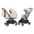 Carrello Magia Compact 2-in-1 Pushchair, Rodzaj: głęboko-spacerowy, Kolor: Laguna Beige, image 