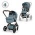 Cybex Balios S Lux 2w1 ze składaną gondolą Moon Black, Rodzaj: głęboko-spacerowy, Kolor: Stormy Blue, image 