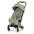 Cybex Coya Style Collection Compact Cabin-Size Pushchair, Rodzaj: spacerowy, Kolekcja: Style, Kolor: Sage Green, Kolor ramy: Rosegold, image 