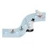 Kids Concept Mumin Garderobenleiste mit Meeresmotiv, Kolor: Moomin