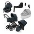 Thule Charm 4w1 Faded Khaki z adapterem, fotelikiem Maple Faded Khaki i bazą Alfi, Rodzaj: zestaw 4w1, Kolor: Darkest Blue, image 